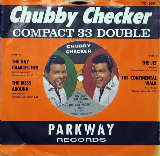 A picture of chubby checker 's album cover.